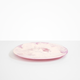 Dinosaur Designs Long Temple Platter in Shell Pink color resin