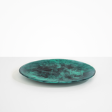 Dinosaur Designs Long Temple Platter in Mineral Swirl color resin