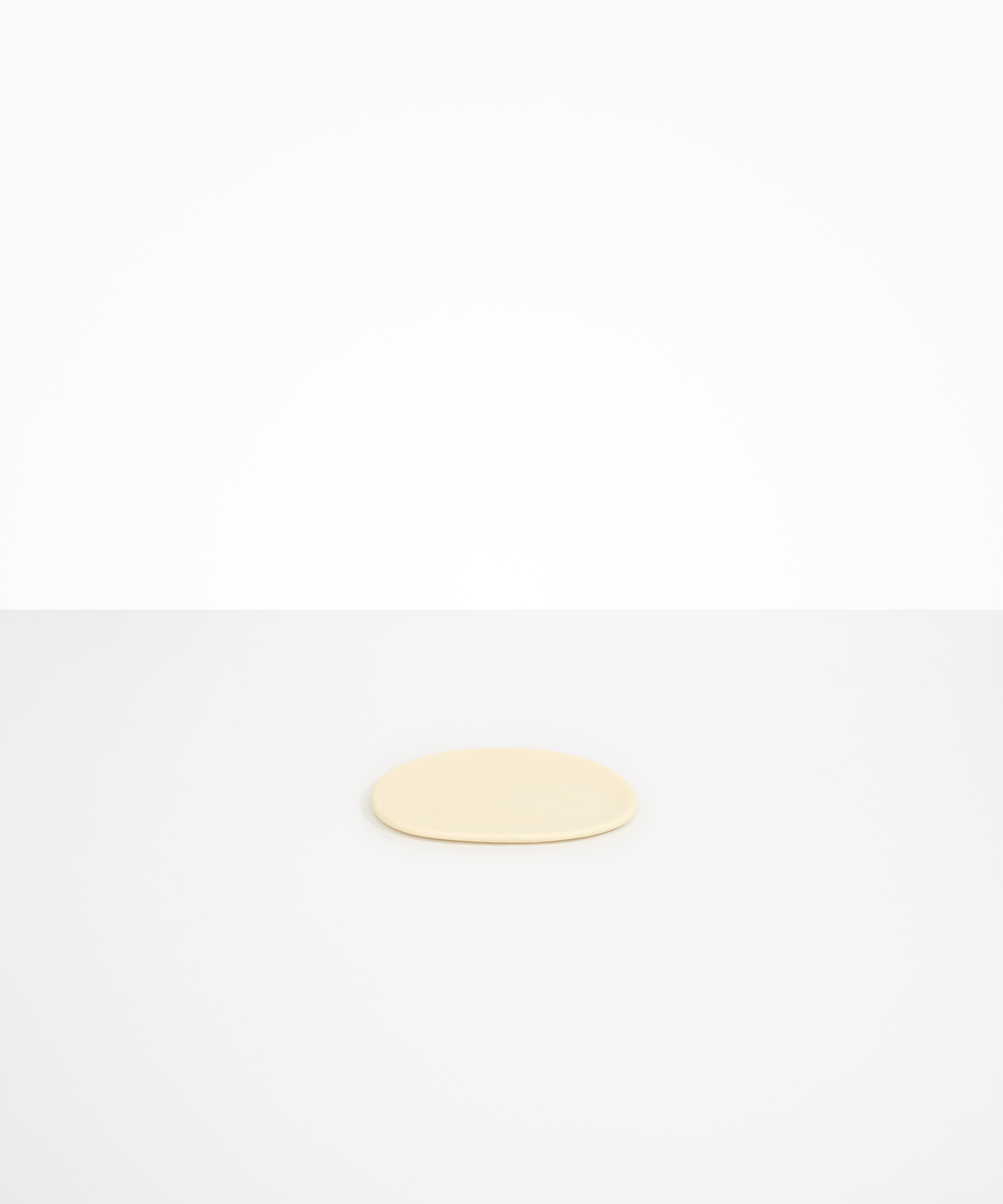 Dinosaur Designs Temple Side Plate in Cream Colour resin.