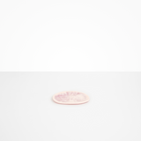 Dinosaur Designs Temple Side Plate in Shell Pink Colour resin.