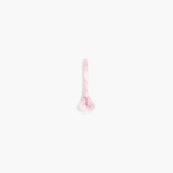 Dinosaur Designs Temple Spoon in Shell Pink Colour resin.