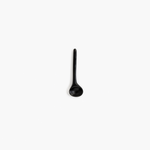 Dinosaur Designs Temple Spoon in Black Colour resin..