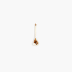 Dinosaur Designs Temple Spoon in Light Horn Colour resin.