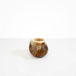 Dinosaur Designs Medium Moss Vase in Light Horn Colour resin..