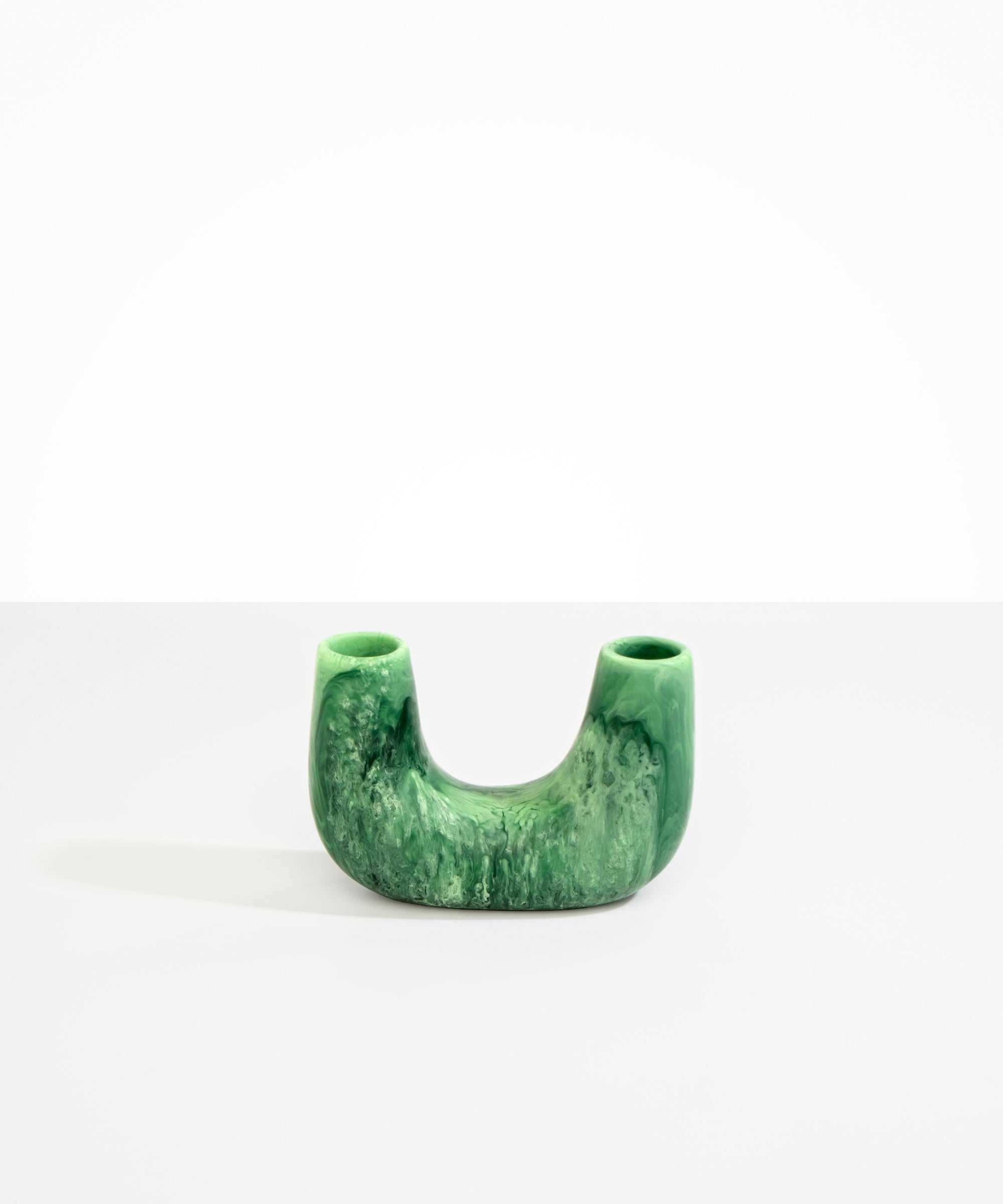 Dinosaur Designs Small Branch Vase Vases in Moss color resin