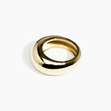 Dinosaur Designs Wide Rock Bangle in Brass Material....