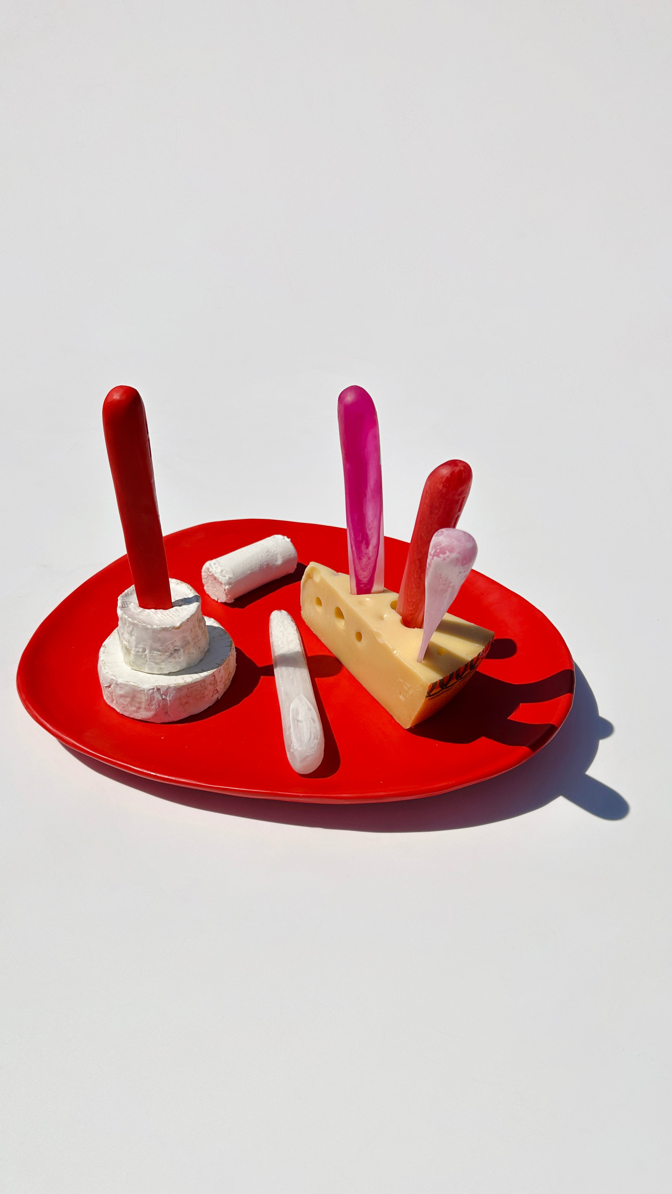 Cheese Knife Stone Honeycomb - Dinosaur Designs