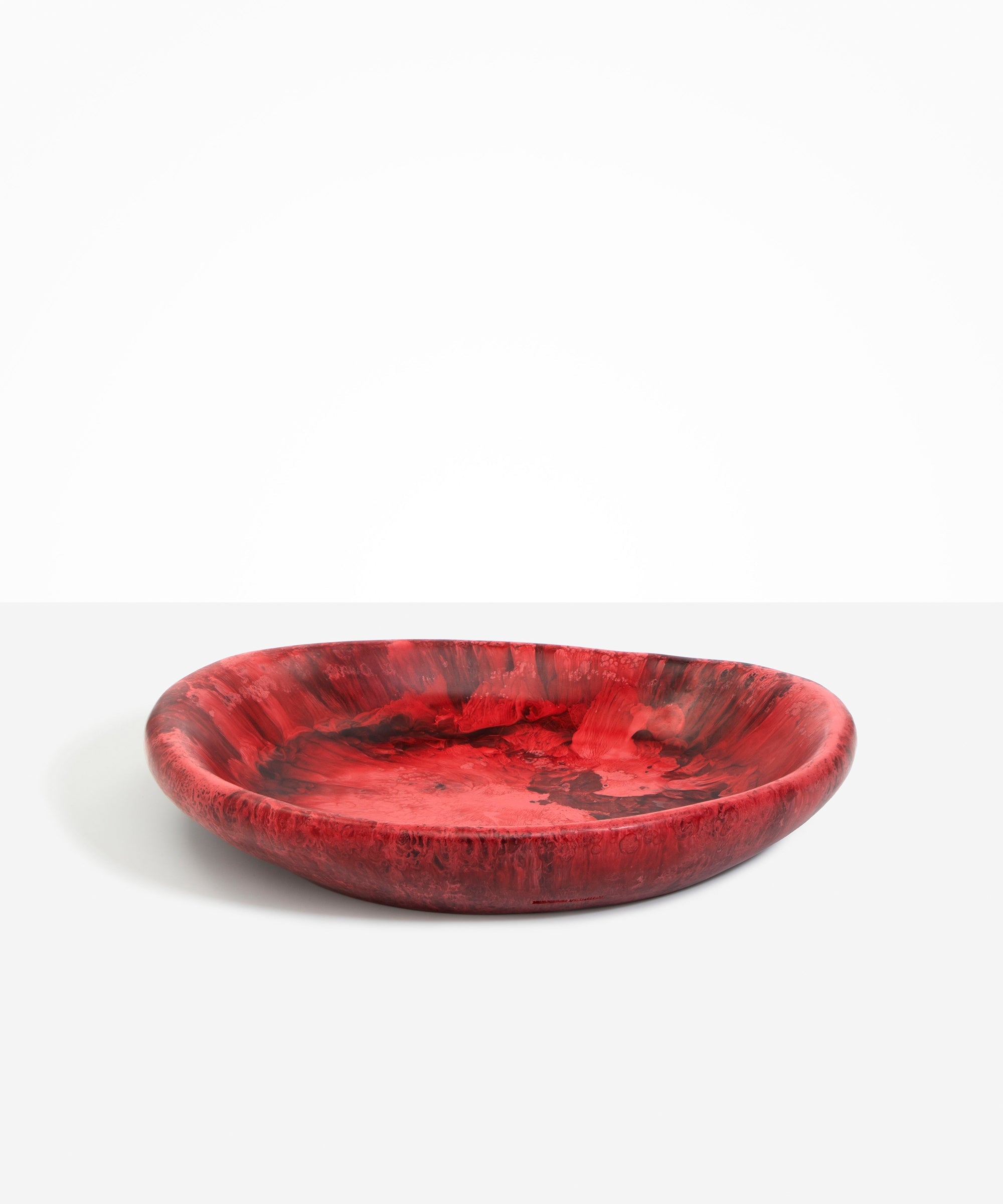 Dinosaur Designs PLTPLNRCK Rock Plate ROSE SWIRL.