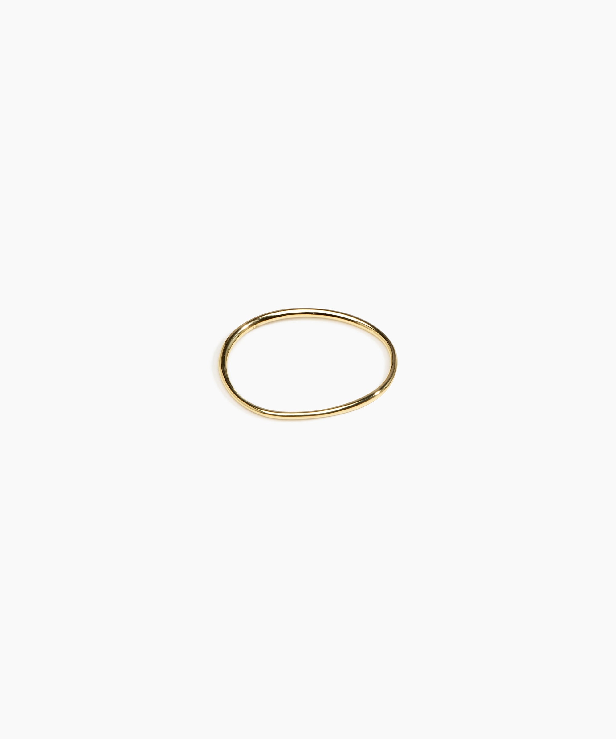 Dinosaur Designs BGDDPEB pebble bangle BRASS .