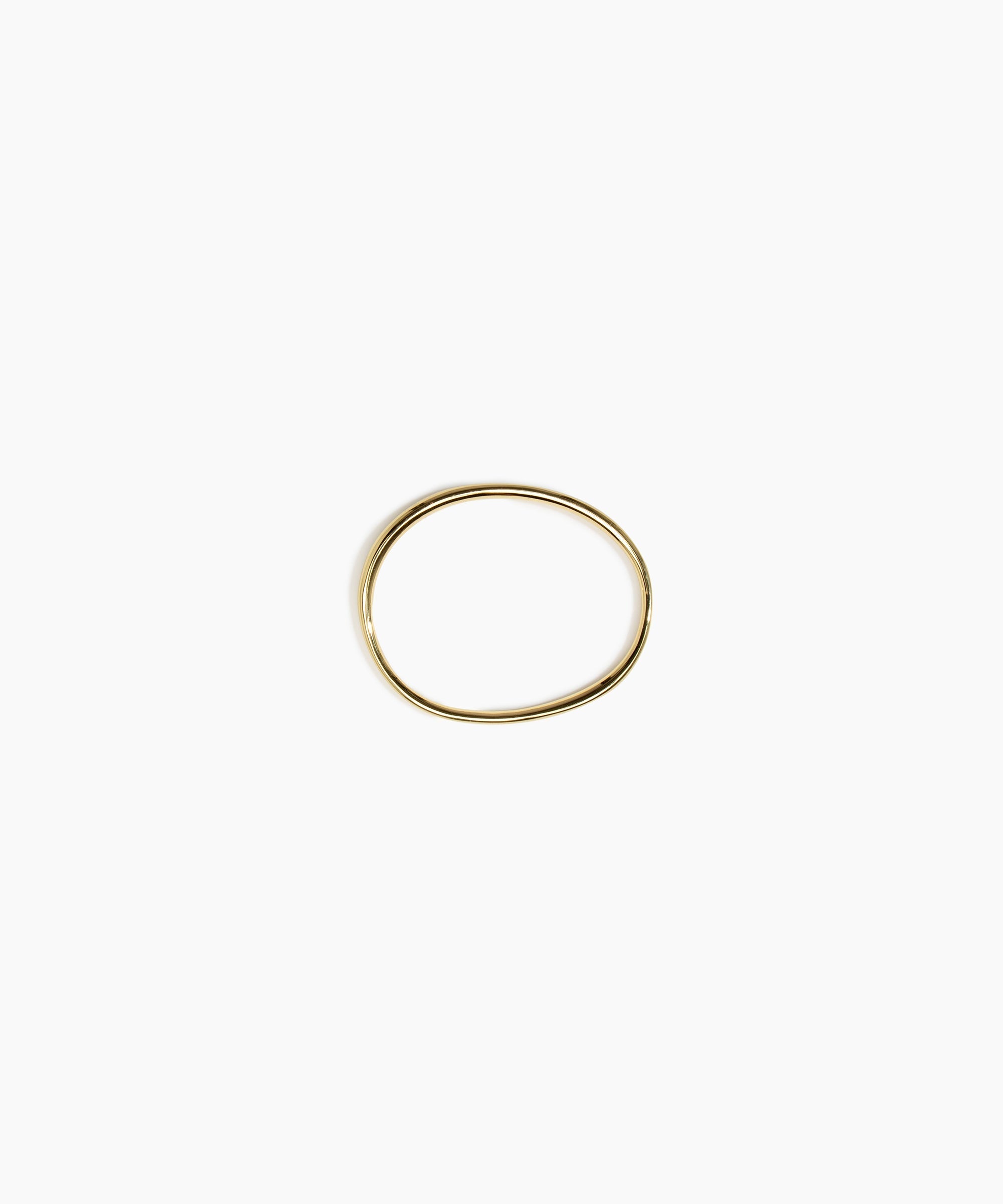 Dinosaur Designs BGDDPEB pebble bangle BRASS 