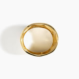 Wide Dimpled Bangle
