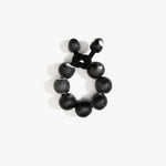 Dinosaur Designs Bold Ball Bracelet in Black Marble color resin with One Size Fit