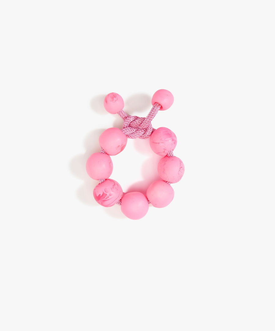 Resin Bold Ball Bracelet- Parakeet