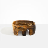 Dinosaur Designs Large Branch Bowl in Dark Horn color resin