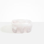 Dinosaur Designs Large Branch Bowl in Snow Swirl Colour resin..