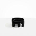 Dinosaur Designs Medium Branch Bowl in Black Colour resin..