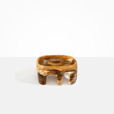 Dinosaur Designs Medium Branch Bowl in Light Horn Colour resin..