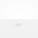 Dinosaur Designs Small Branch Bowl in Snow Swirl Colour resin