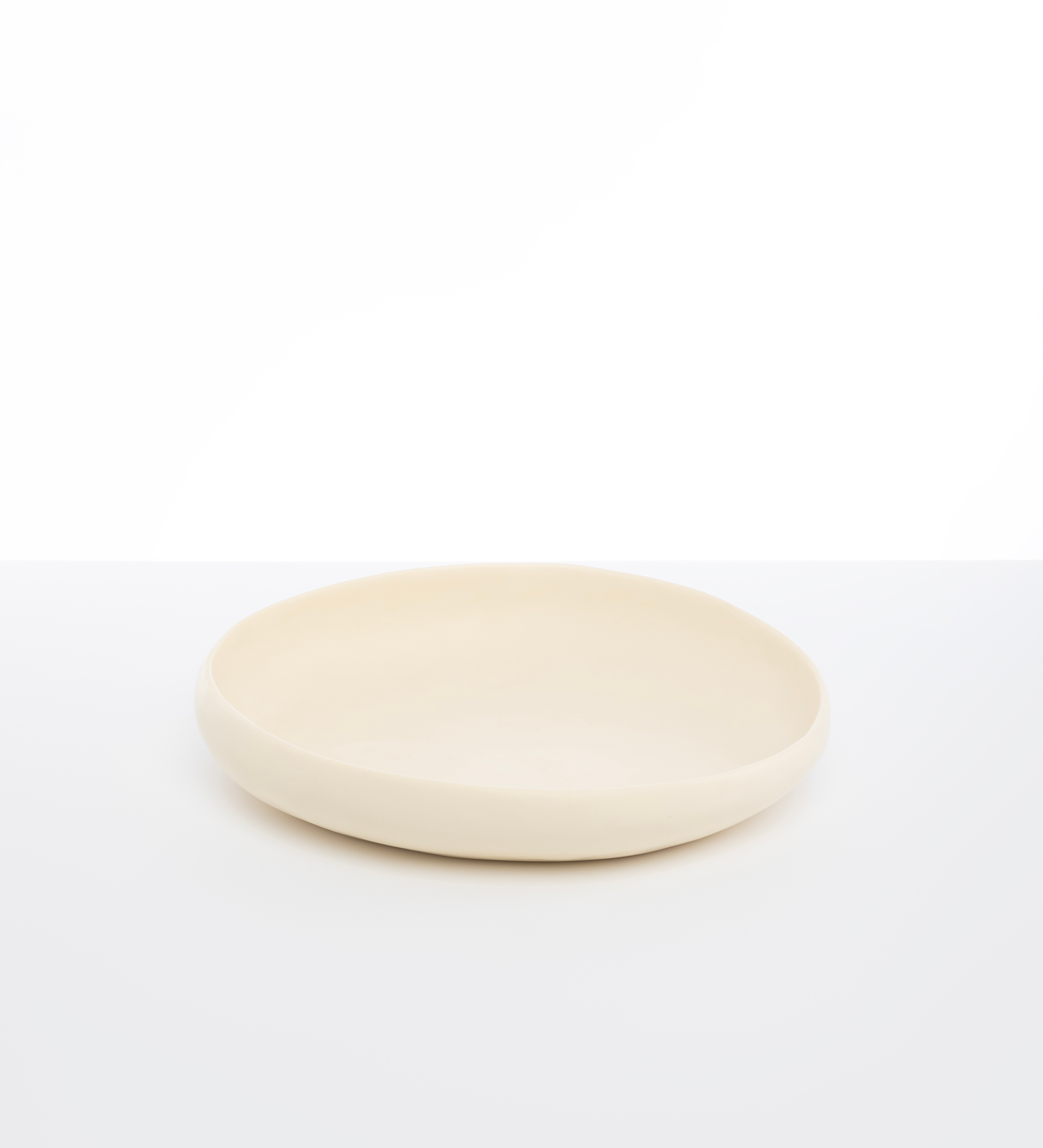 Dinosaur Designs Large Earth Bowl Bowls in Cream Colour resin