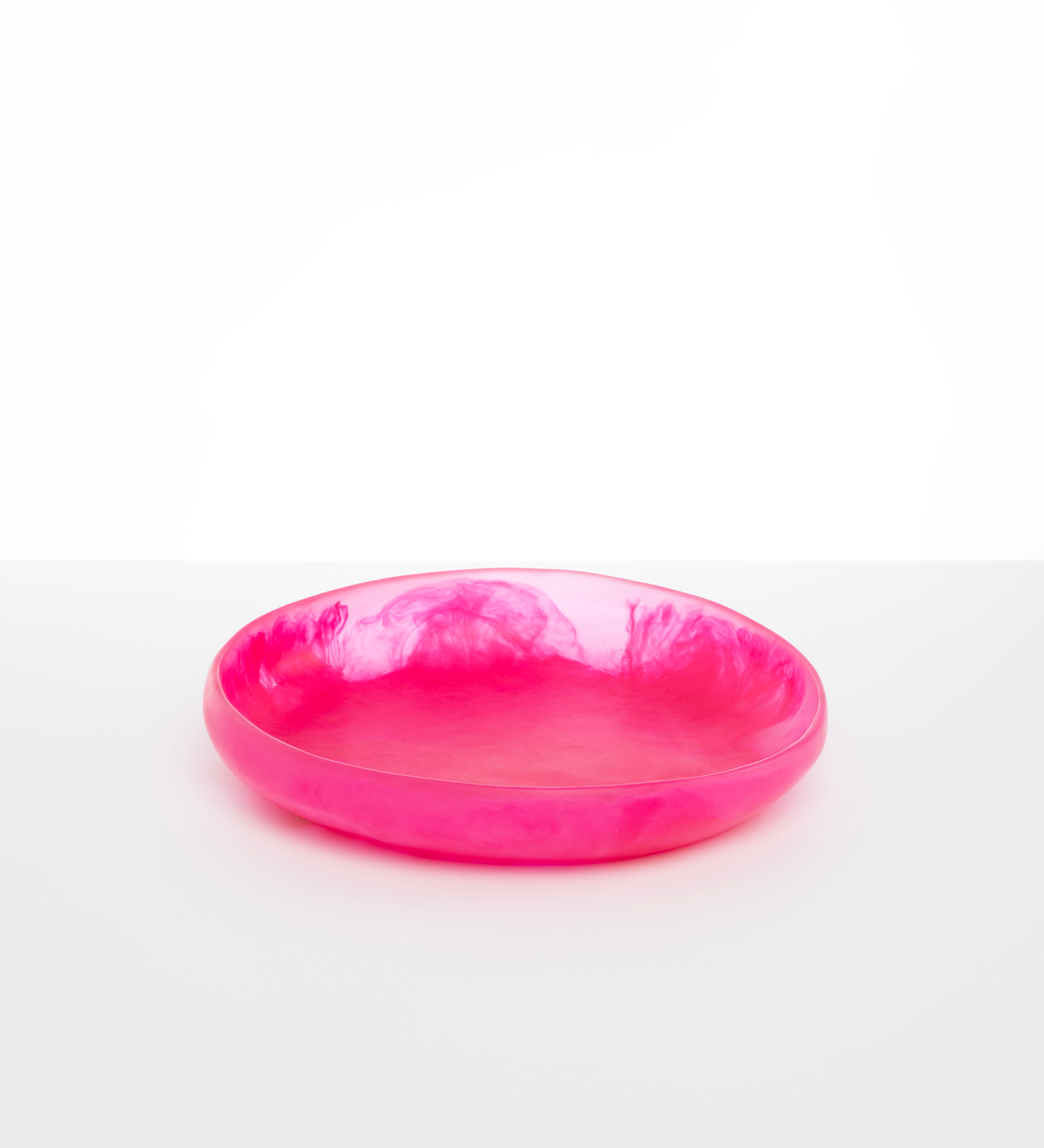 Dinosaur Designs Large Earth Bowl Bowls in Flamingo Colour resin
