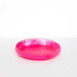 Dinosaur Designs Large Earth Bowl in Flamingo Colour resin.