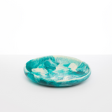 Dinosaur Designs Large Earth Bowl in Lagoon Colour resin