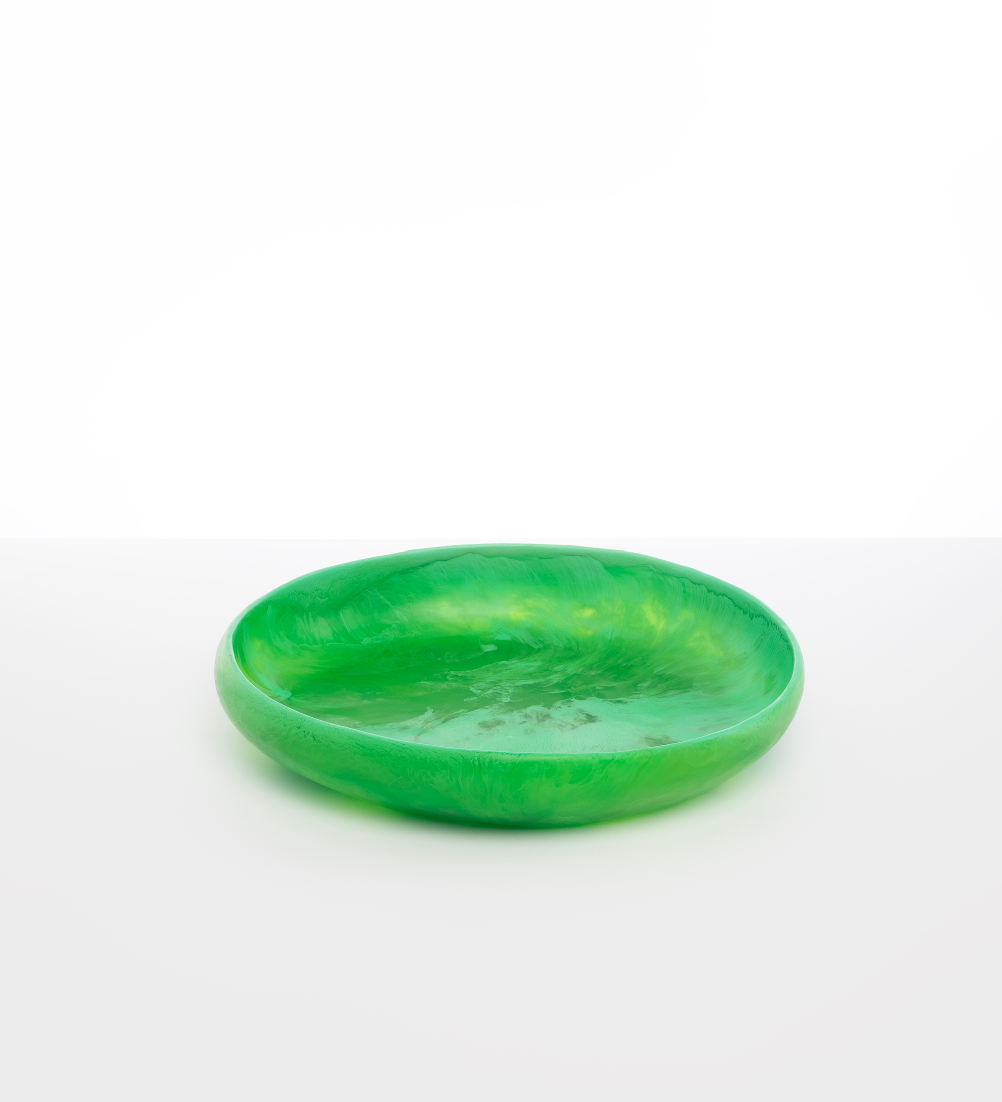 Dinosaur Designs Large Earth Bowl Bowls in Leaf Colour resin