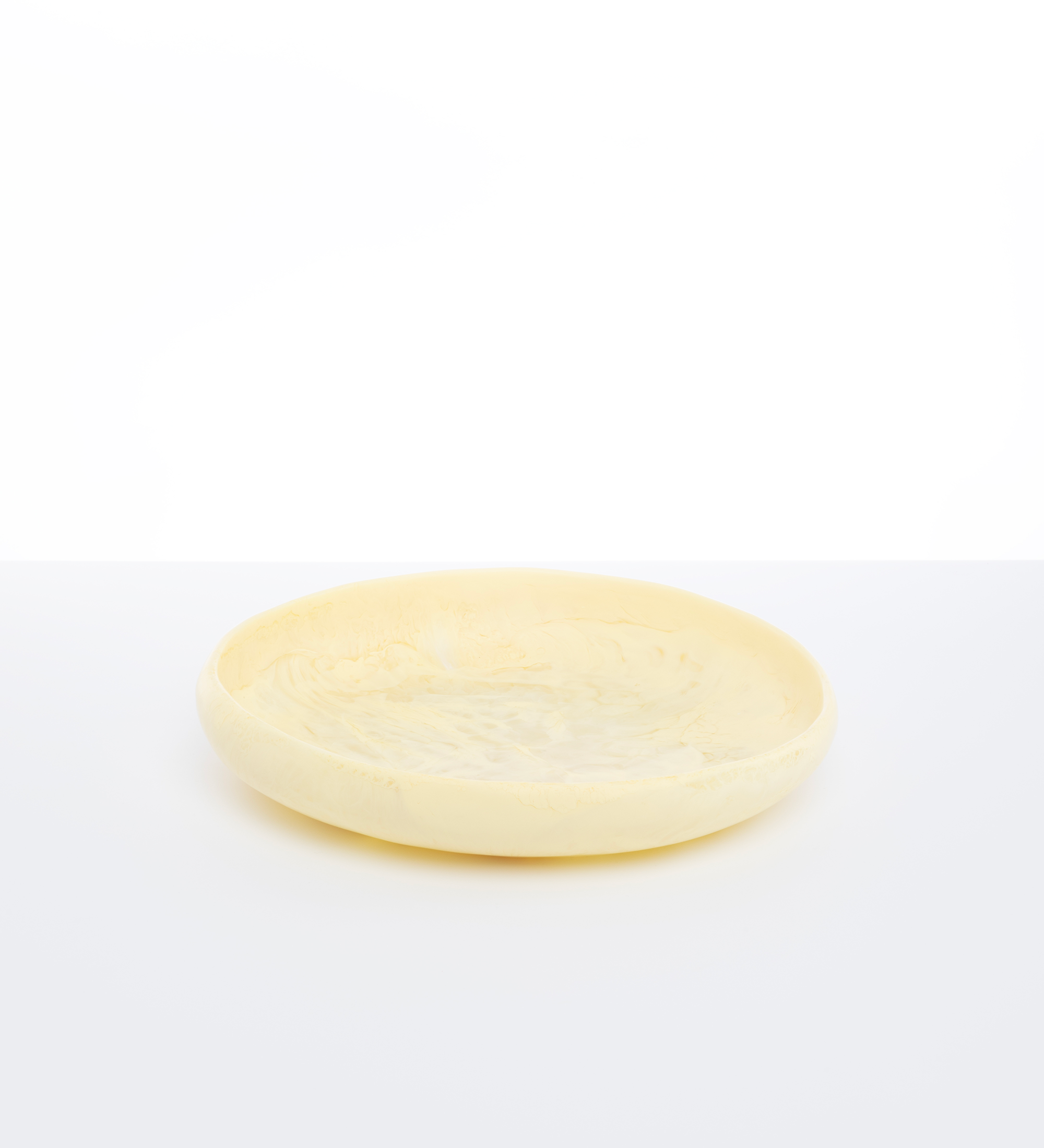 Dinosaur Designs Large Earth Bowl Bowls in Lemon Colour resin
