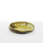 Dinosaur Designs Large Earth Bowl in Malachite Colour resin.