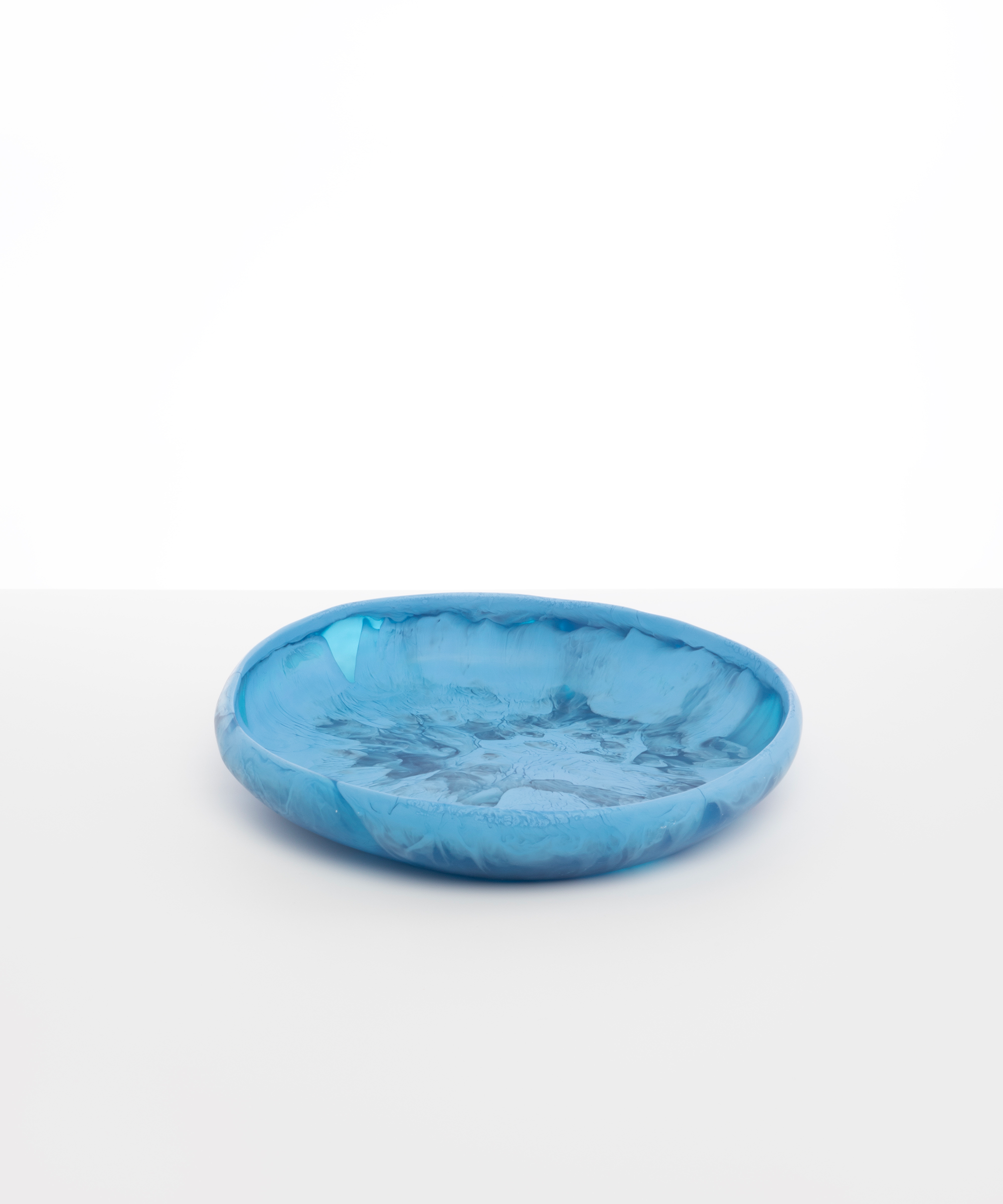 Dinosaur Designs Large Earth Bowl in Sky Colour resin