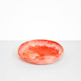Dinosaur Designs Large Earth Bowl in Strawberry Colour resin.