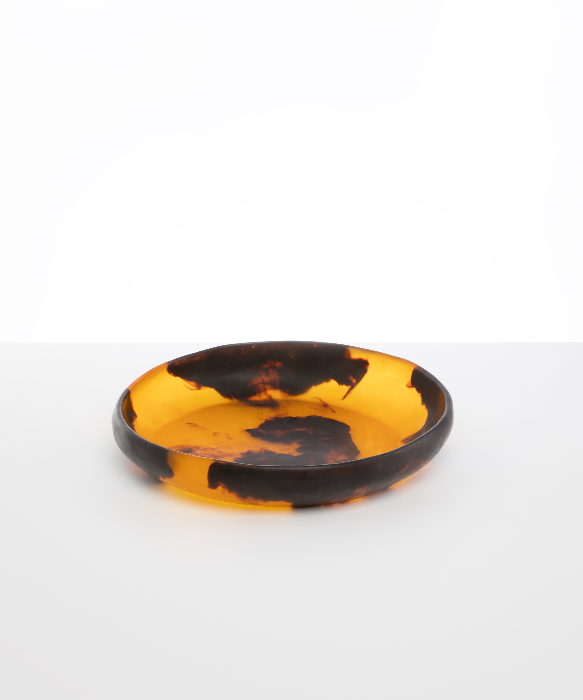 Dinosaur Designs Large Earth Bowl in Tortoise Colour resin.