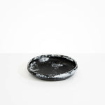 Dinosaur Designs Medium Earth Bowl in Black Marble Colour resin.