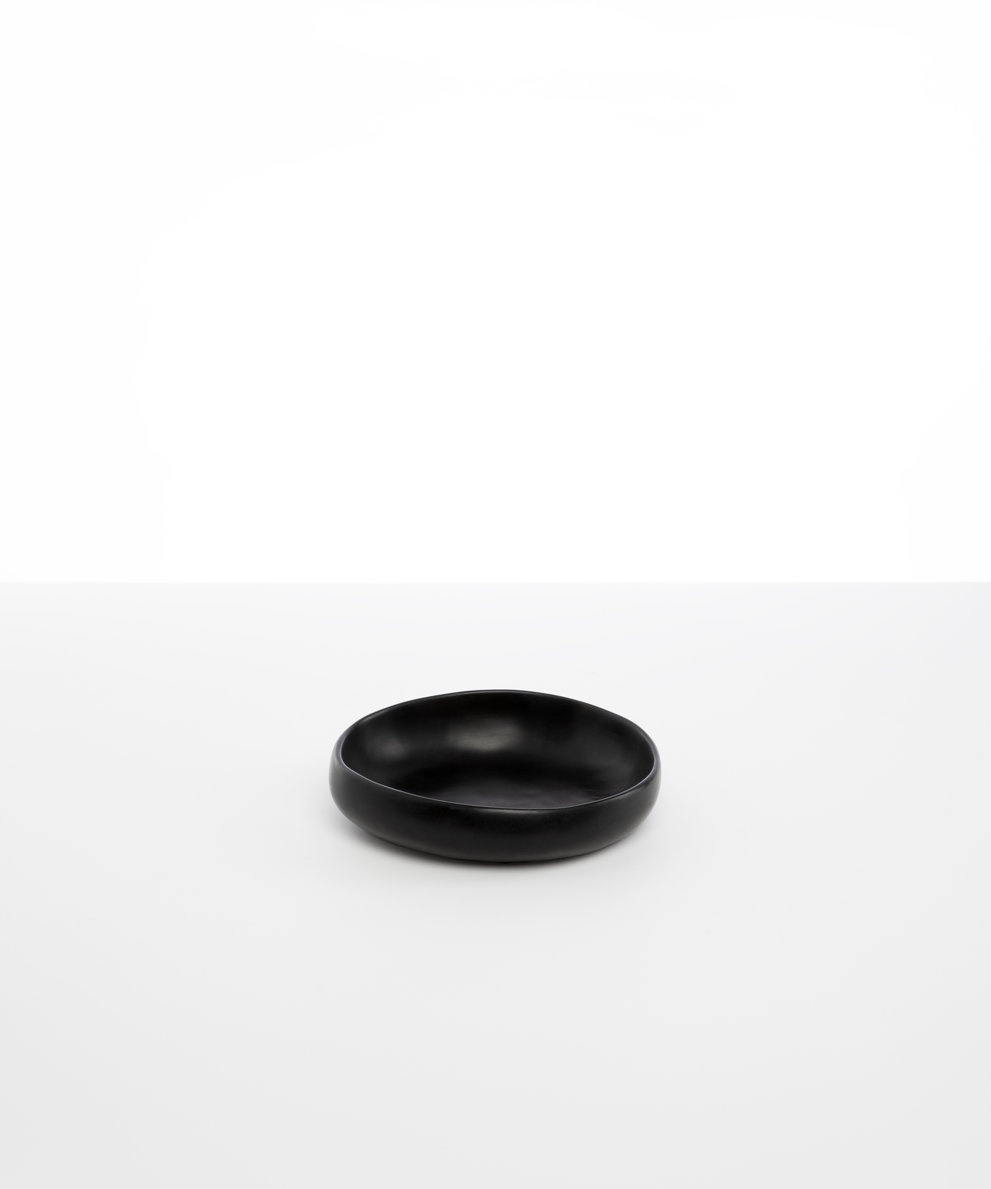 Dinosaur Designs Small Earth Bowl in Black Colour resin.