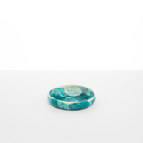 Dinosaur Designs Small Earth Bowl in Lagoon Colour resin.