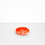 Dinosaur Designs Small Earth Bowl in Strawberry Colour resin.
