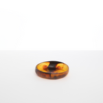Dinosaur Designs Small Earth Bowl in Tortoise Colour resin.