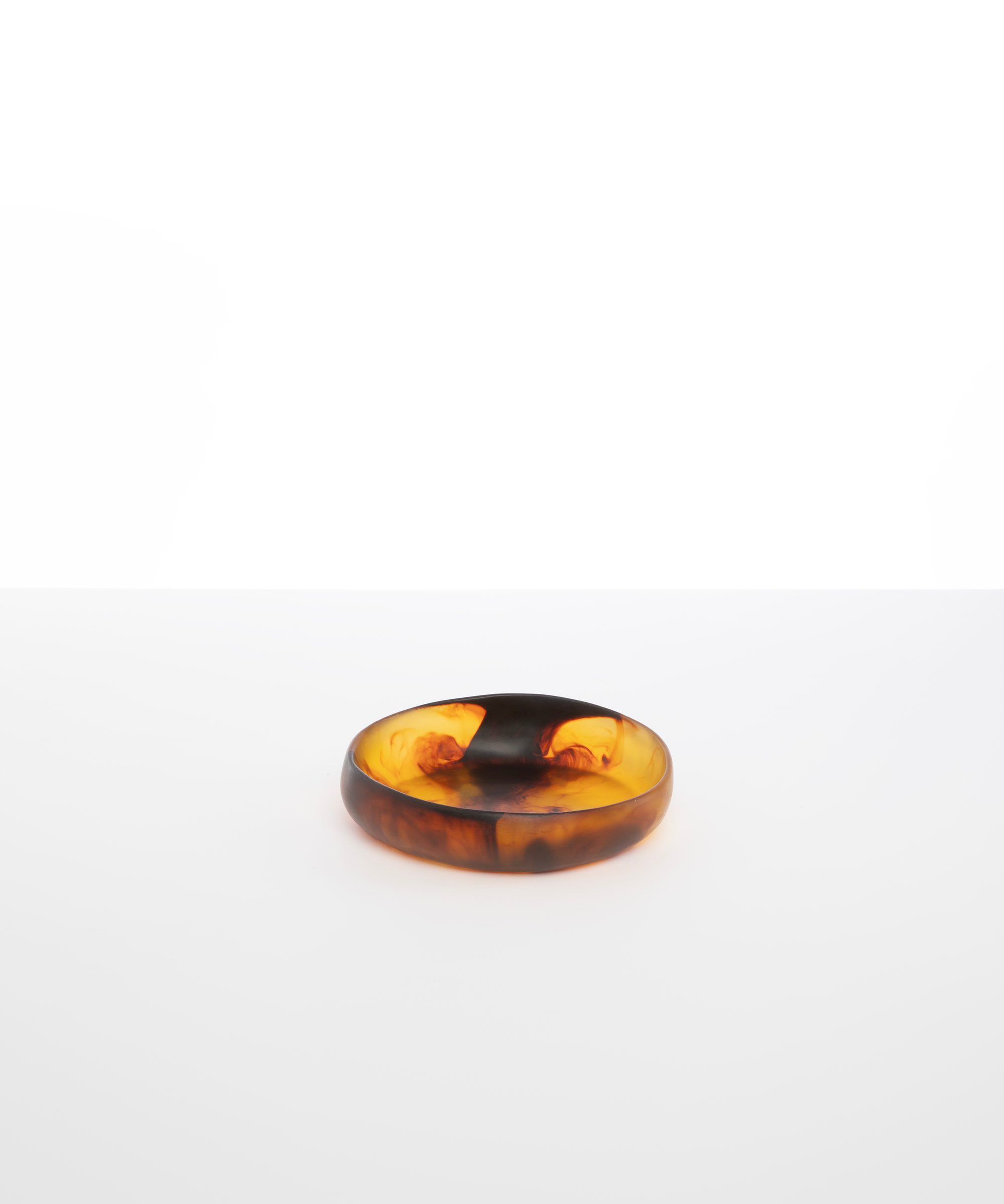 Dinosaur Designs Small Earth Bowl in Tortoise Colour resin.