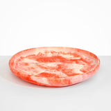 Dinosaur Designs Extra Large Earth Bowl in Strawberry Colour resin.