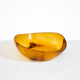 Dinosaur Designs Large Flow Bowl in Tortoise Colour resin.