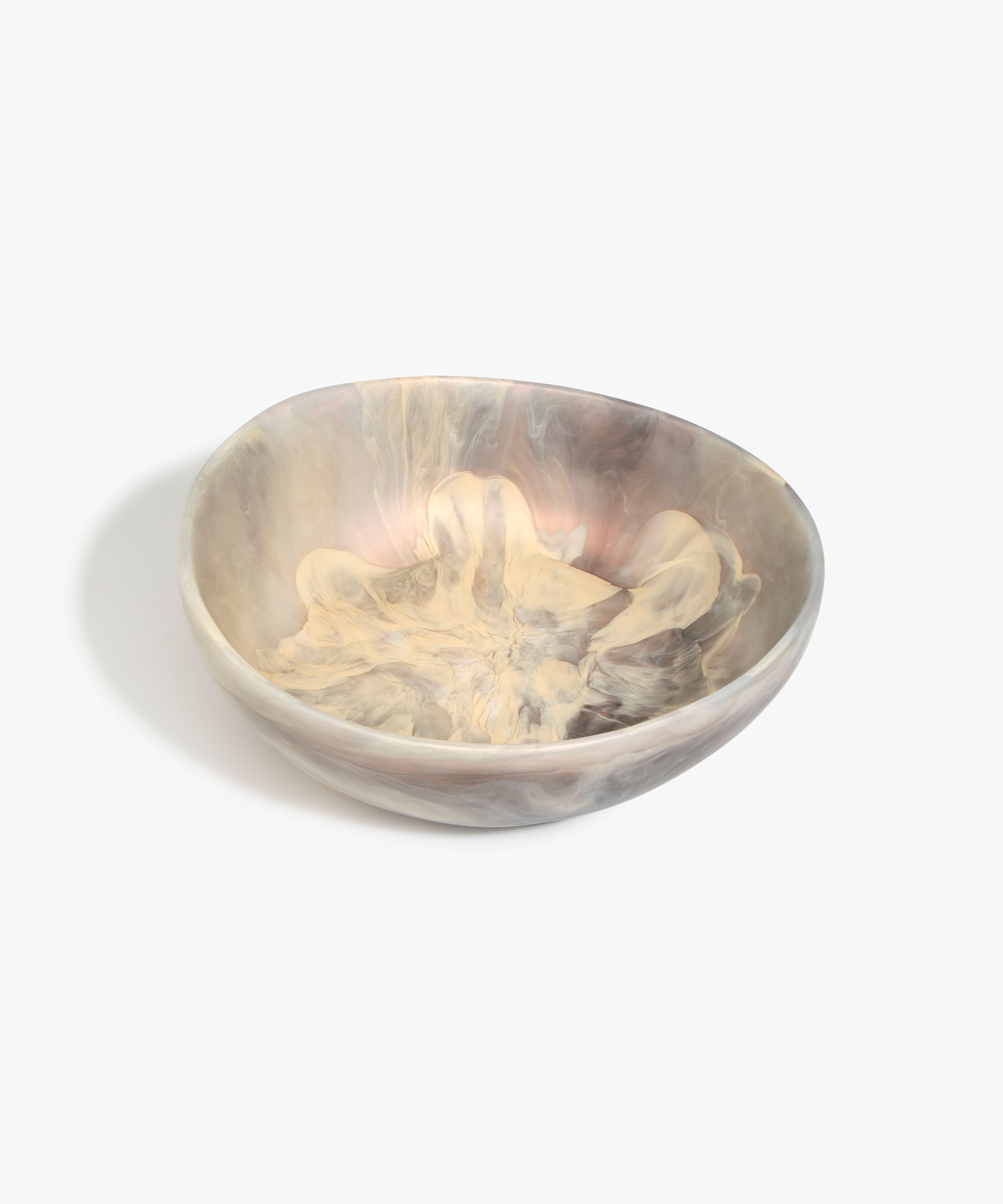 Dinosaur Designs BWLFLOSAL flow salad bowl SANDY PEARL 