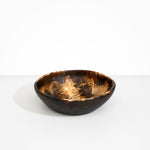 Dinosaur Designs Large Salad Bowl Bowls in Dark Horn color resin