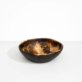 Dinosaur Designs Large Salad Bowl Bowls in Dark Horn color resin