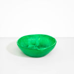 Dinosaur Designs Large Salad Bowl Bowls in Leaf color resin