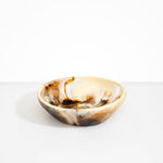 Dinosaur Designs Large Salad Bowl Bowls in Light Horn color resin