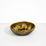 Dinosaur Designs Large Salad Bowl Bowls in Malachite color resin