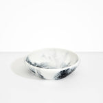 Dinosaur Designs Large Salad Bowl Bowls in White Marble color resin