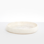Dinosaur Designs Large Rock Bowl Bowls in Chalk Swirl Colour resin