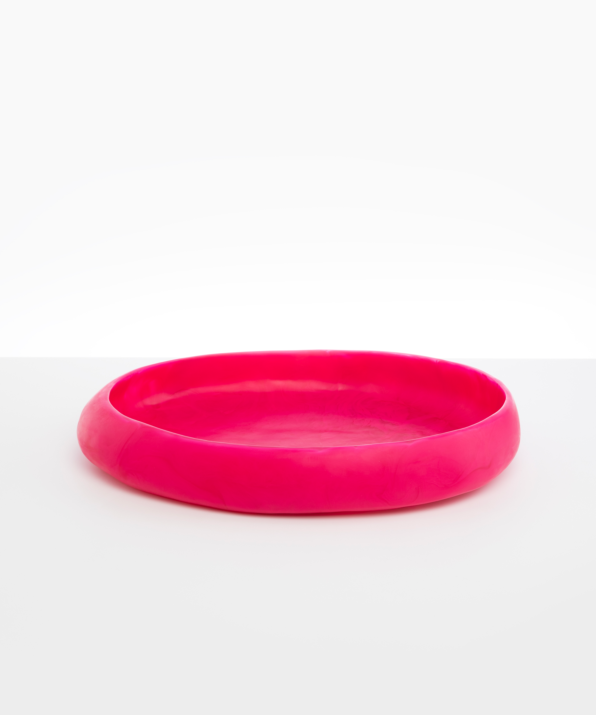 Dinosaur Designs Large Rock Bowl Bowls in Flamingo Colour resin