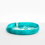 Dinosaur Designs Large Rock Bowl Bowls in Lagoon Colour resin
